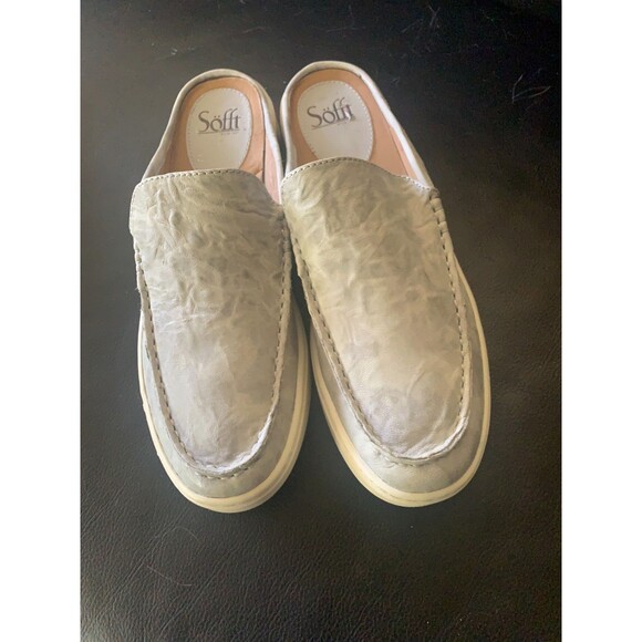 NWOT Sofft Somers Slip on Mocs Size 10 M Gray - Picture 1 of 4